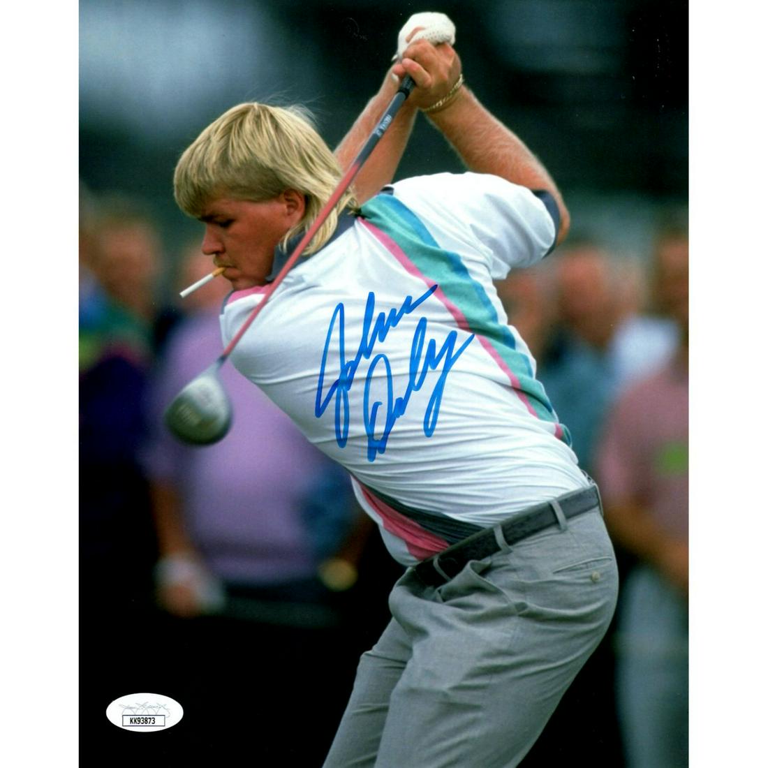 John Daly Signed 8x10 Photo Golf PGA JSA COA Cigarette in Mouth Golfer (1 of 1)