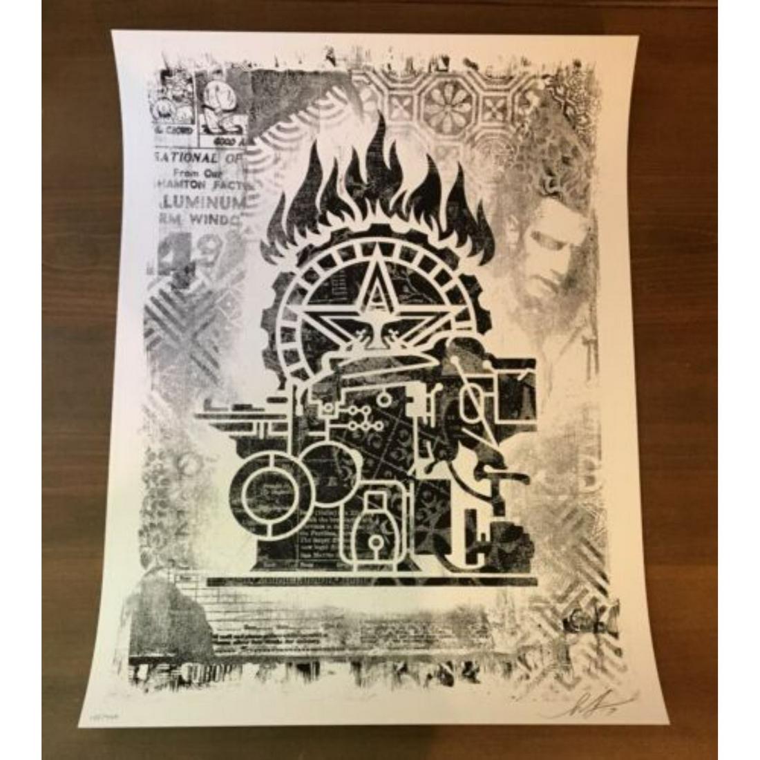 RARE Shepard Fairey Obey Giant Signed Numbered Screen Print /400 (1 of 2)