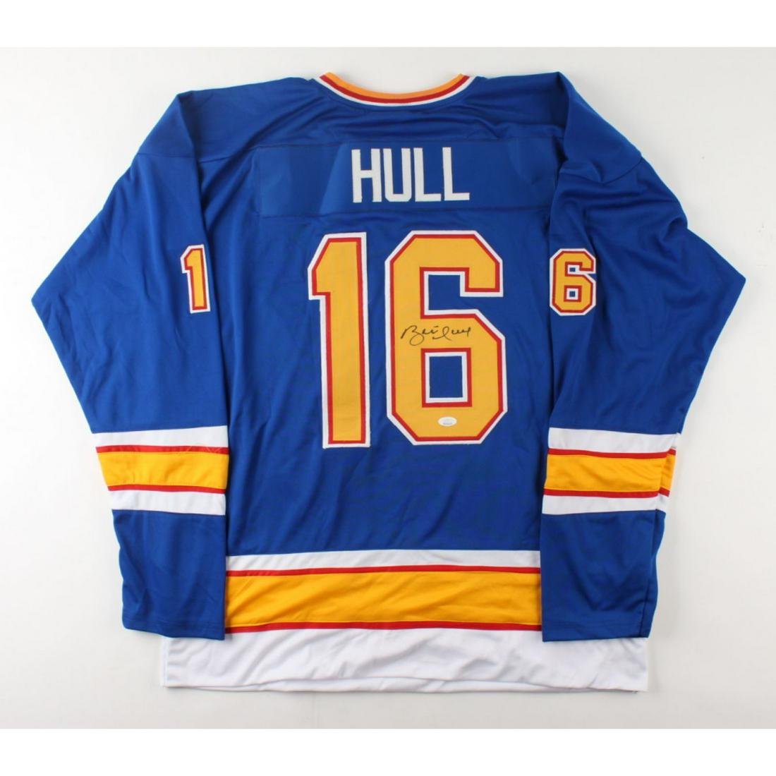 Brett Hull Signed Jersey (JSA COA) (1 of 1)