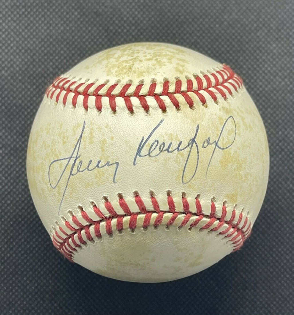 Sandy Koufax HOF Dodgers Signed ONL Baseball (JSA LOA) (1 of 2)