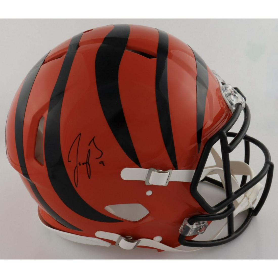 Joe Burrow Signed Bengals Full-Size Authentic On-Field Speed Helmet (Fanatics) (1 of 2)