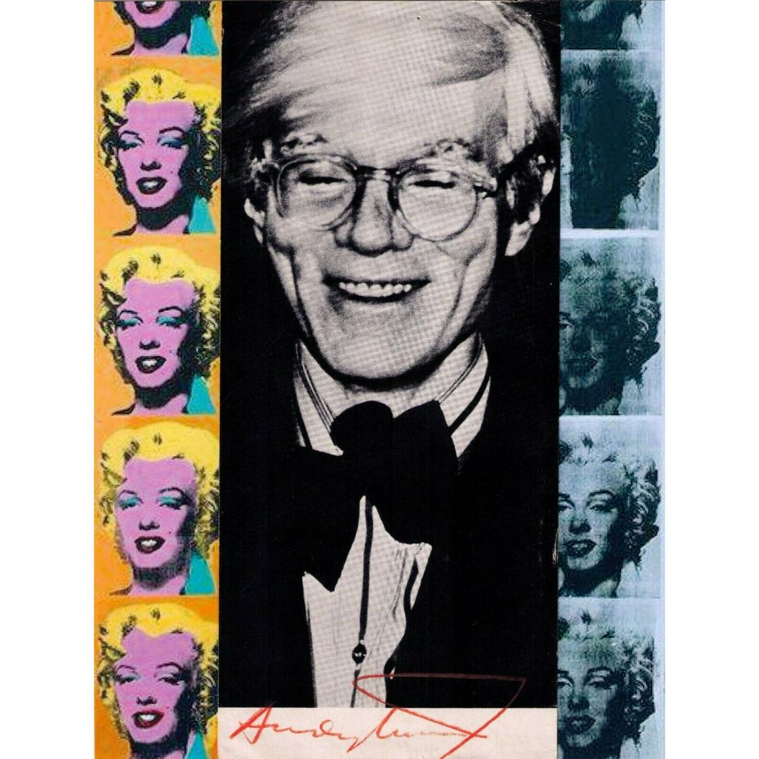 Andy Warhol Signed 7x9 Photograph Marilyn Monroe (JSA LOA) (1 of 2)