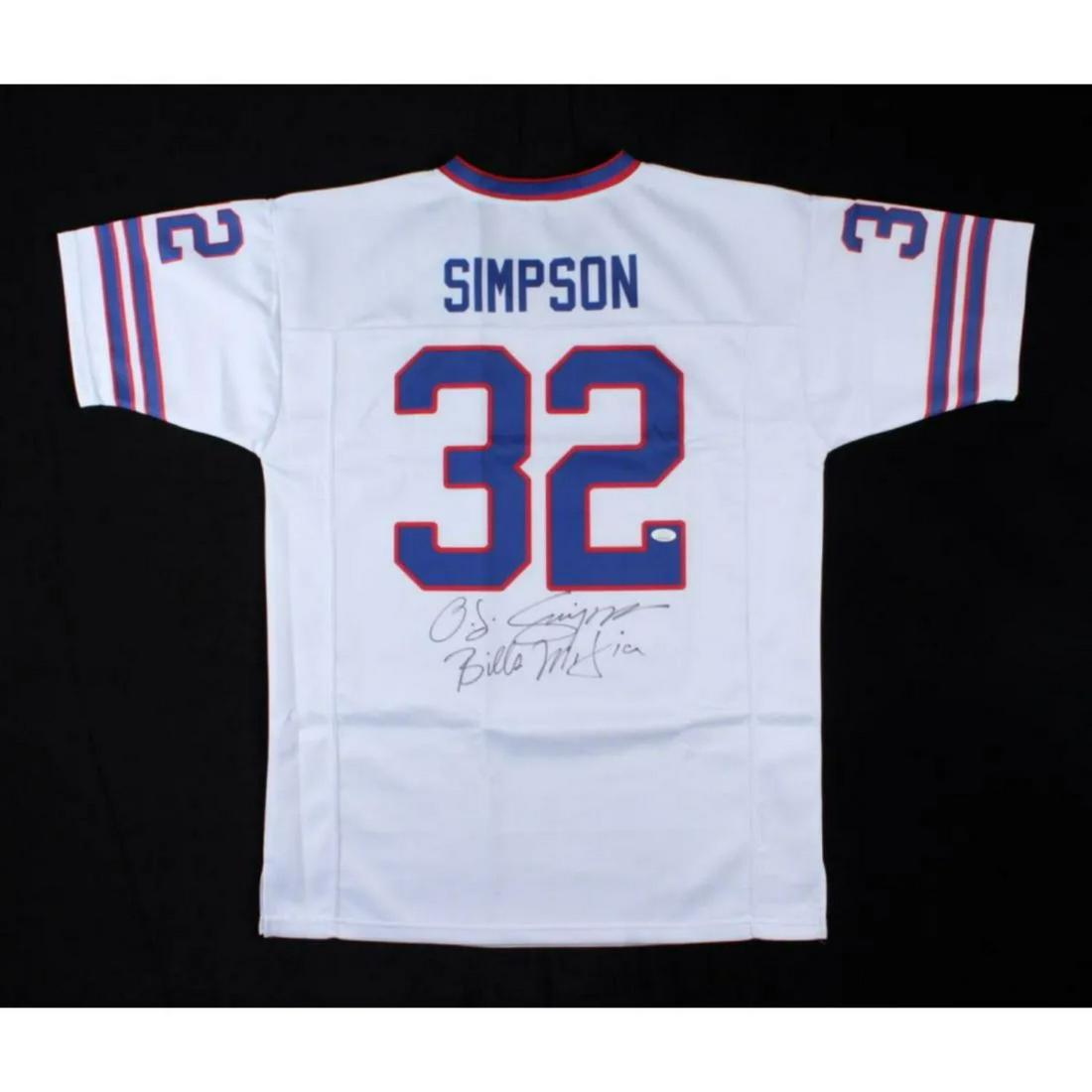 O.J. Simpson Signed Jersey Inscribed "Bills Mafia" (JSA (1 of 1)