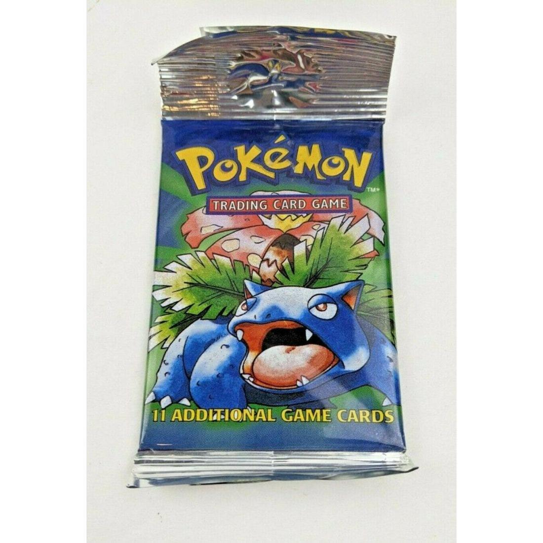 Pokemon Base Set Venusaur Booster Pack with (11) Cards (1 of 1)