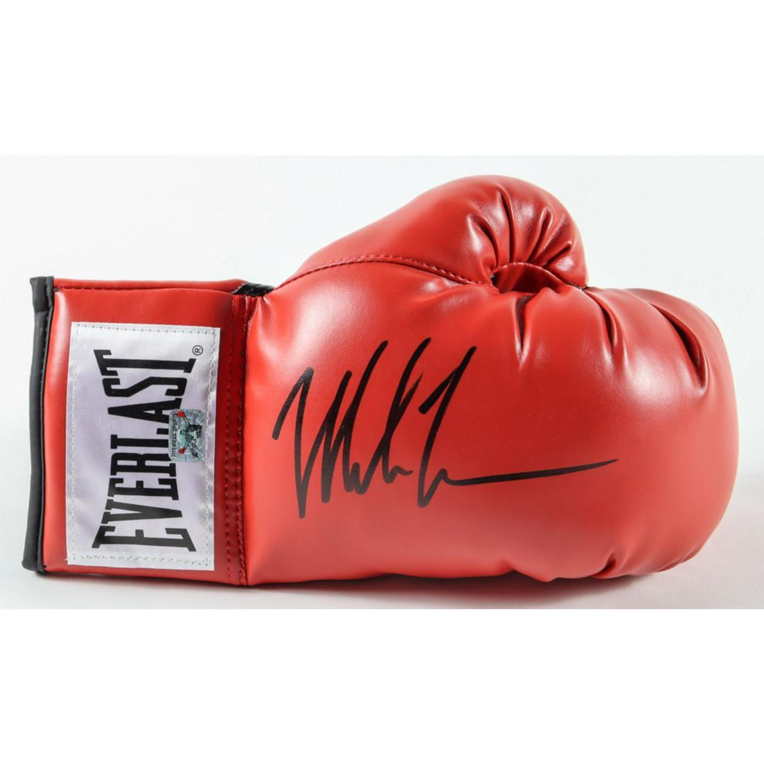 Mike Tyson Signed Everlast Boxing Glove (Fiterman Sports Hologram): Mike Tyson Signed Everlast Boxing Glove (Fiterman Sports Hologram)