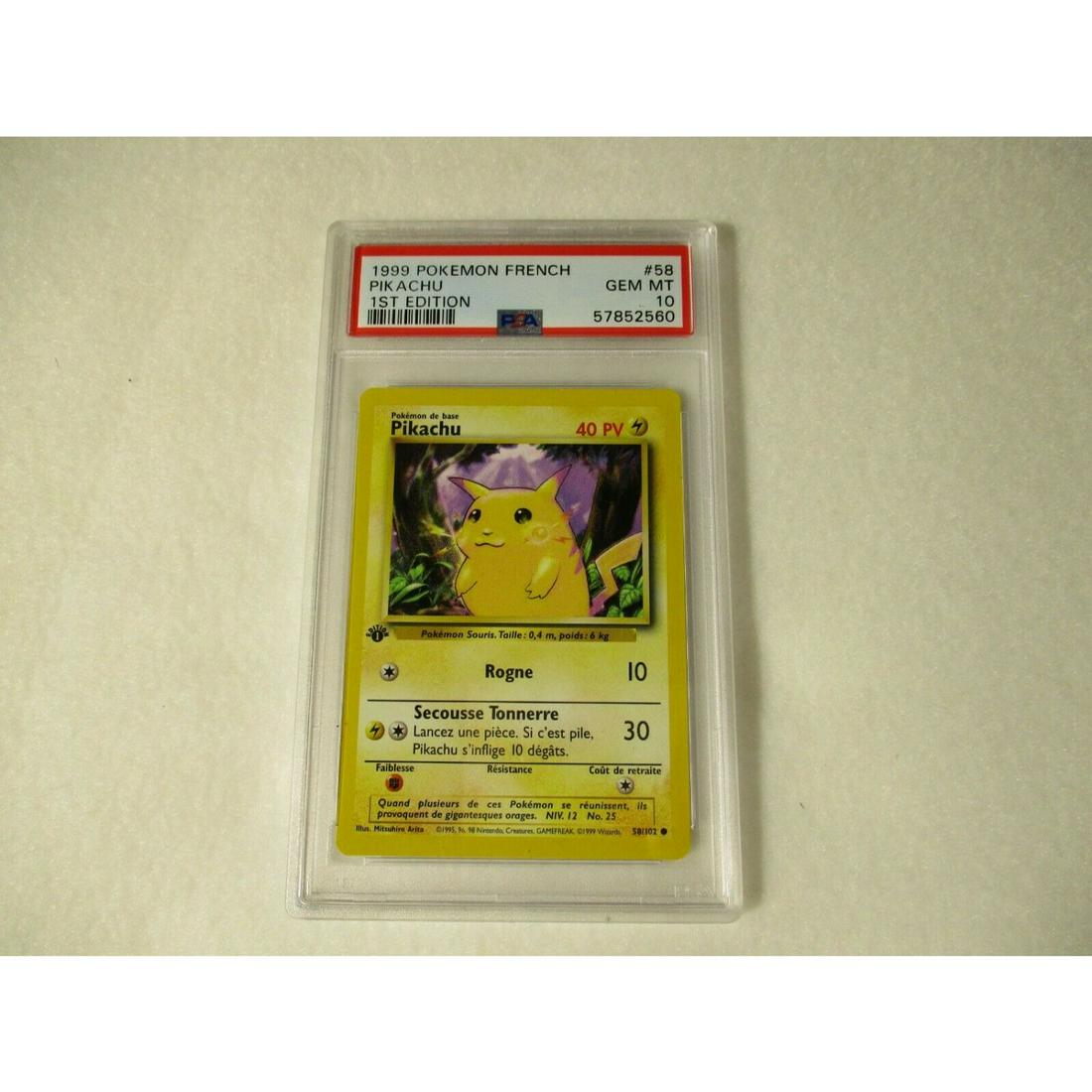 most valuable first edition pokemon cards Amazon.com: First Edition Pikachu main image 1