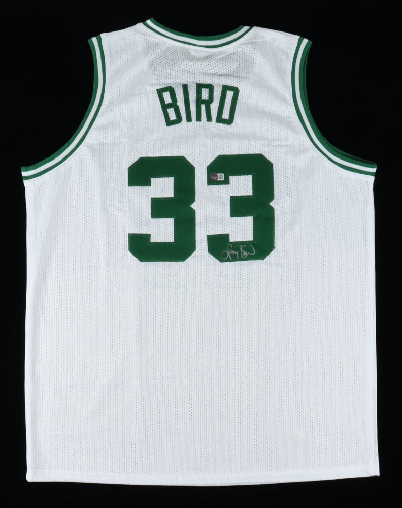 Larry Bird Signed Jersey (BAS COA) (1 of 2)