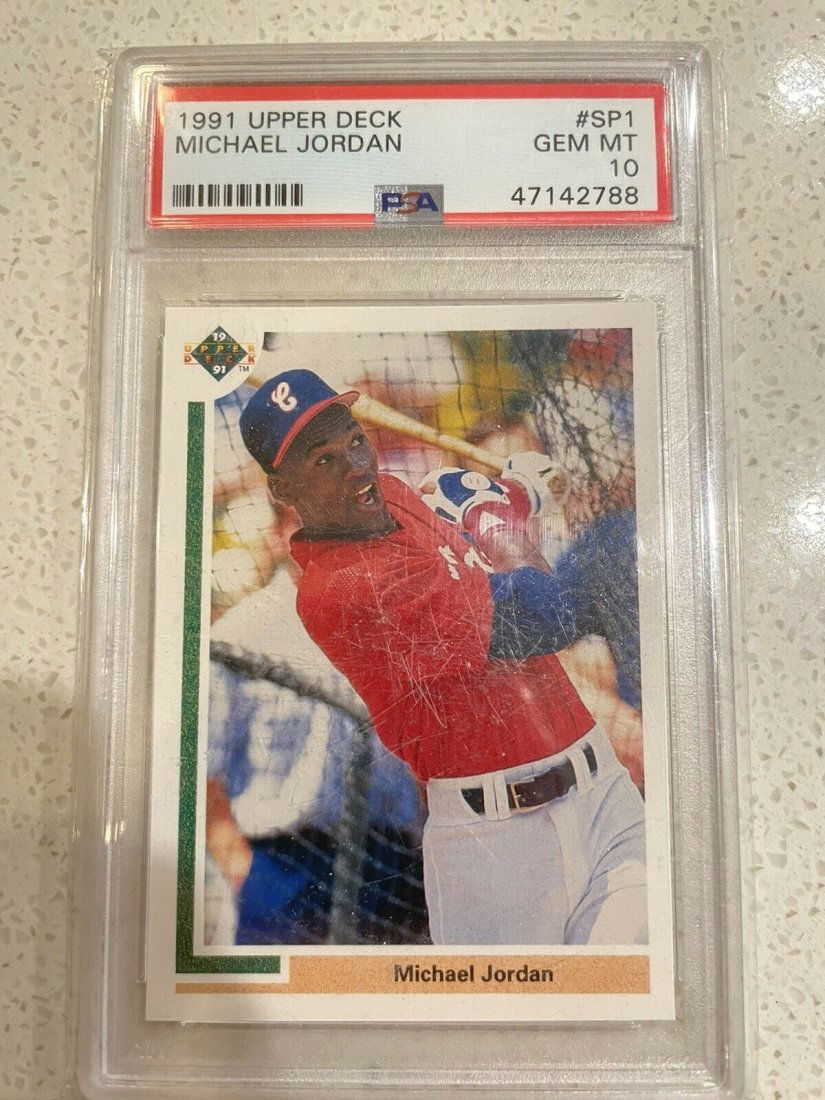 Michael Jordan 1991 Upper Deck #SP1 SP (PSA 10) (1 of 2)