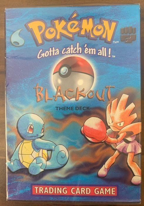 WOTC Pokemon Base Set 1 Blackout Theme Deck (Factory Sealed) (1 of 1)
