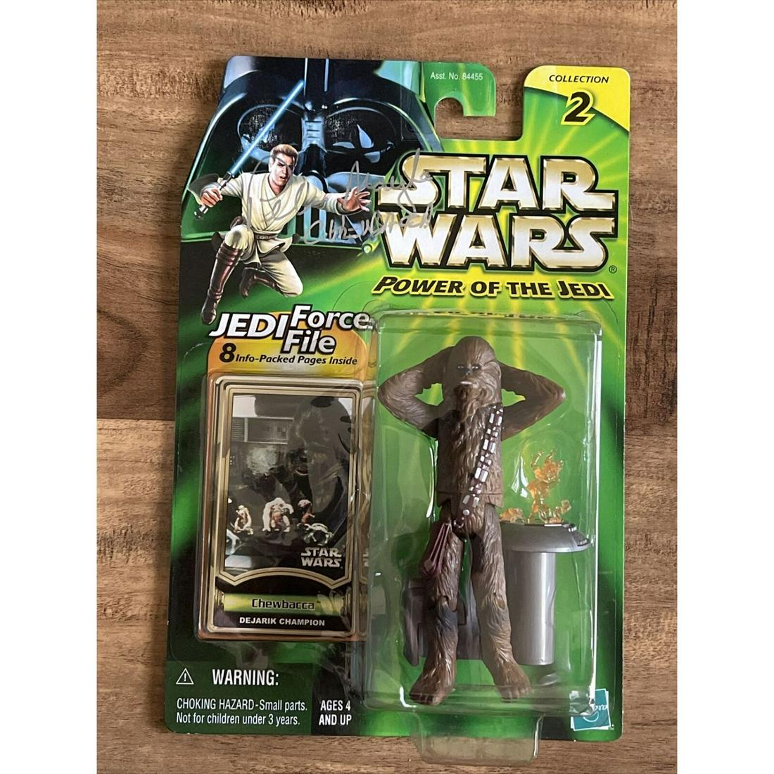 Peter Mayhew Signed Star Wars Chewbacca Kenner Action Figure (PSA COA) (1 of 2)