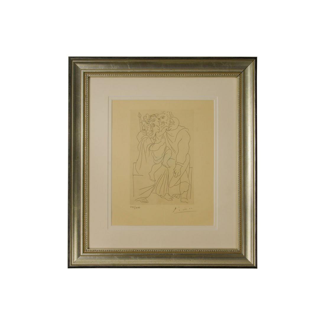 Pablo Picasso Original 1962 Hand Signed Numbered Print (COA) (1 of 2)
