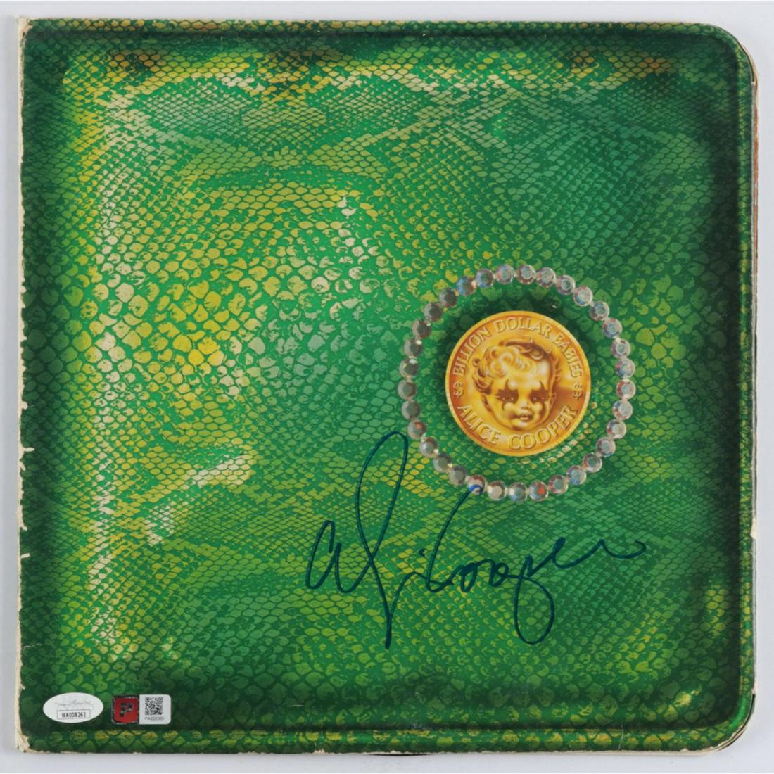 Alice Cooper Signed "Billion Dollar Babies" Vinyl Record Album (PA & JSA) (1 of 1)