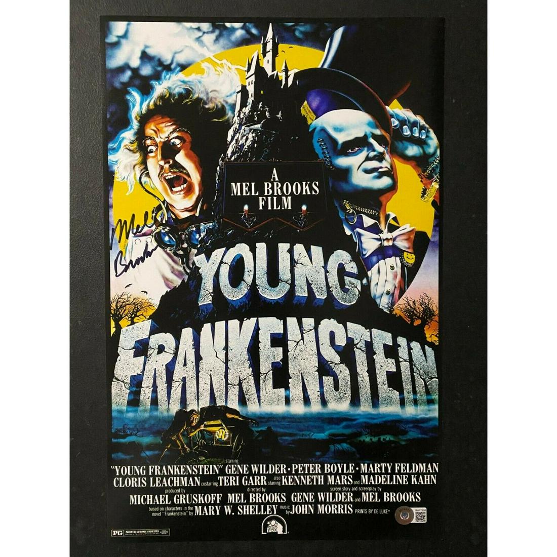 Mel Brooks Signed 11X17 Young Frankenstein photo (BAS COA) (1 of 1)