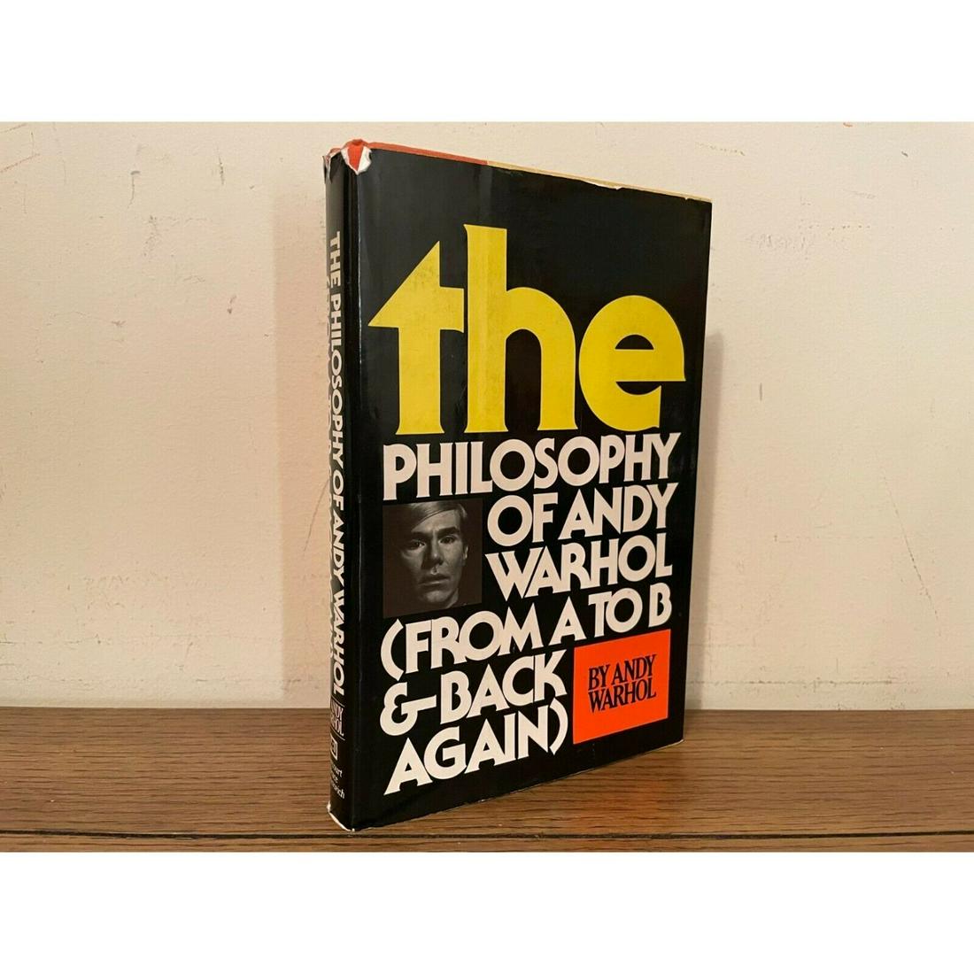The Philosophy Of Andy Warhol, 1st Edition, Book (SIGNED): The Philosophy Of Andy Warhol, 1st Edition, Book (SIGNED)