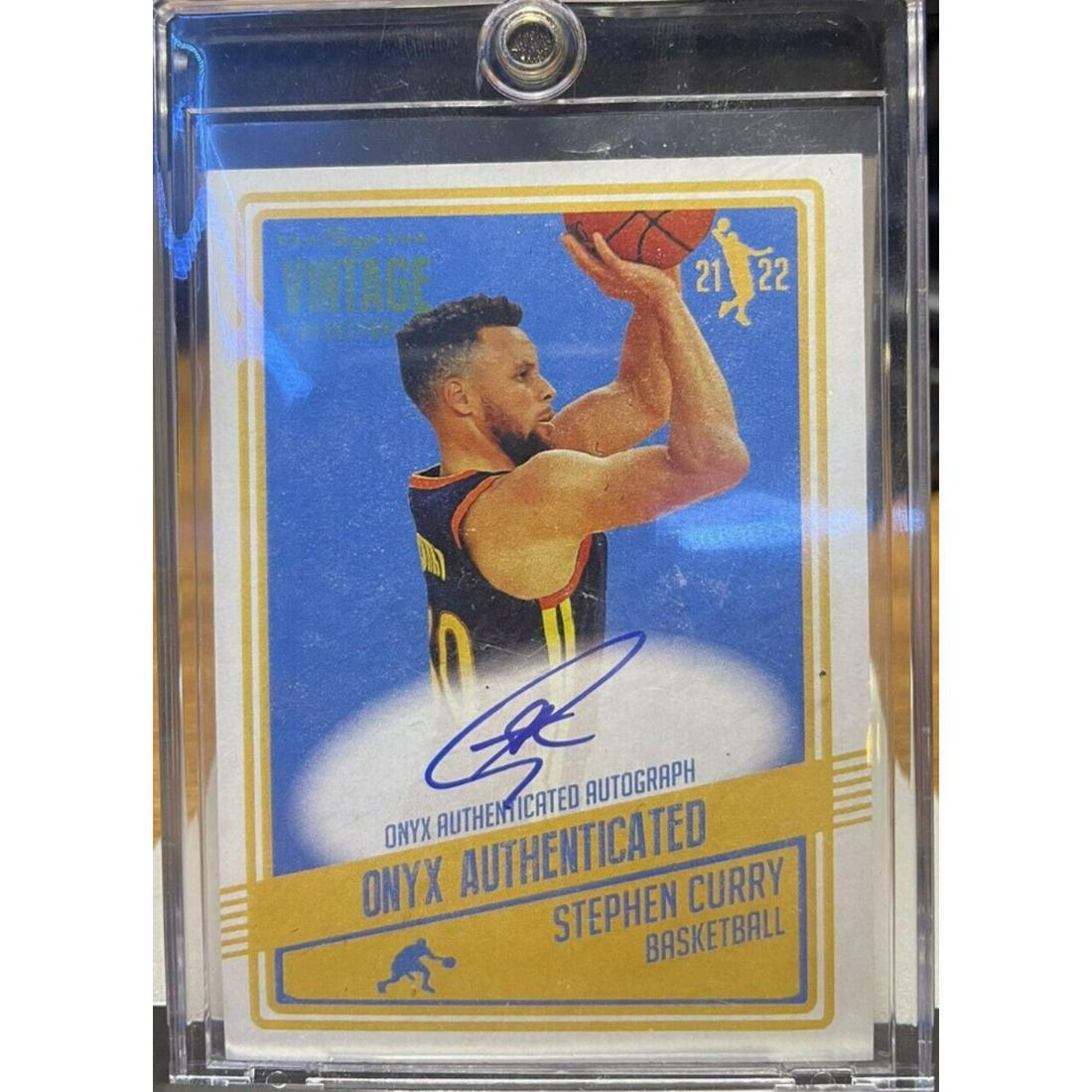 2021 Onyx On-Card Auto Stephen Curry Card: 2021 Onyx On-Card Auto Stephen Curry Card