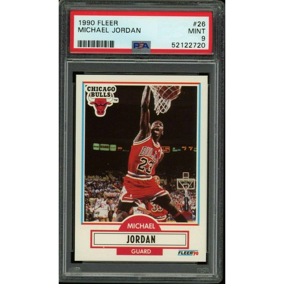 1990 Fleer Michael Jordan PSA 9 #26 (1 of 1)