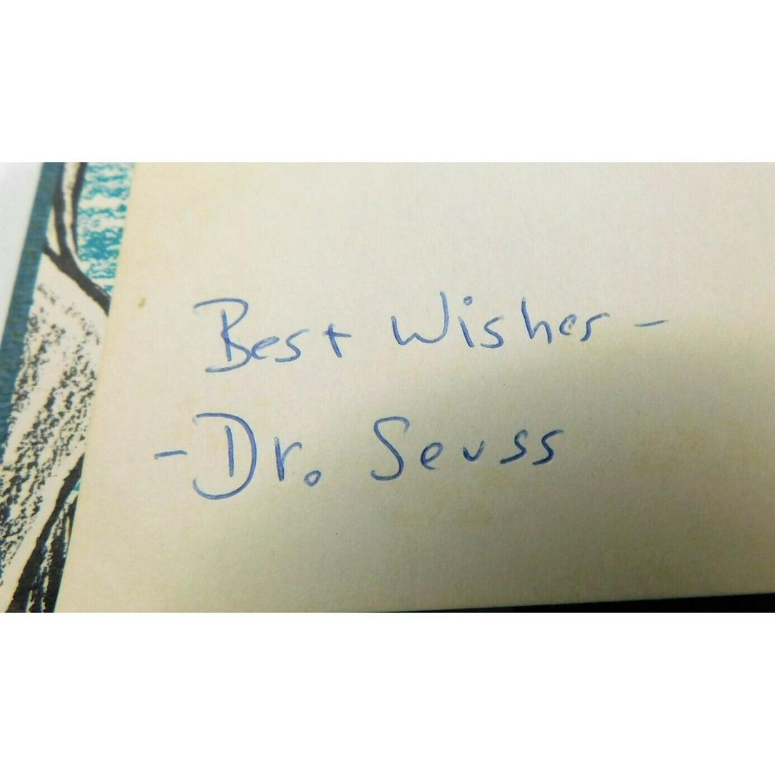 RARE Dr Seuss SIGNED 1948 1st Edition,Thidwick the Big-Hearted Moose (PSA LOA) (1 of 4)