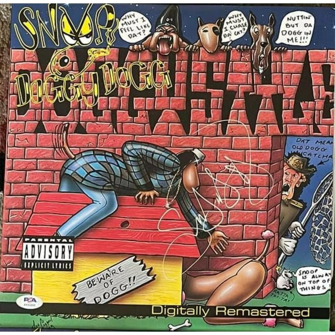 Snoop Dogg Signed DoggyStyle Vinyl Album (PSA COA) (1 of 1)
