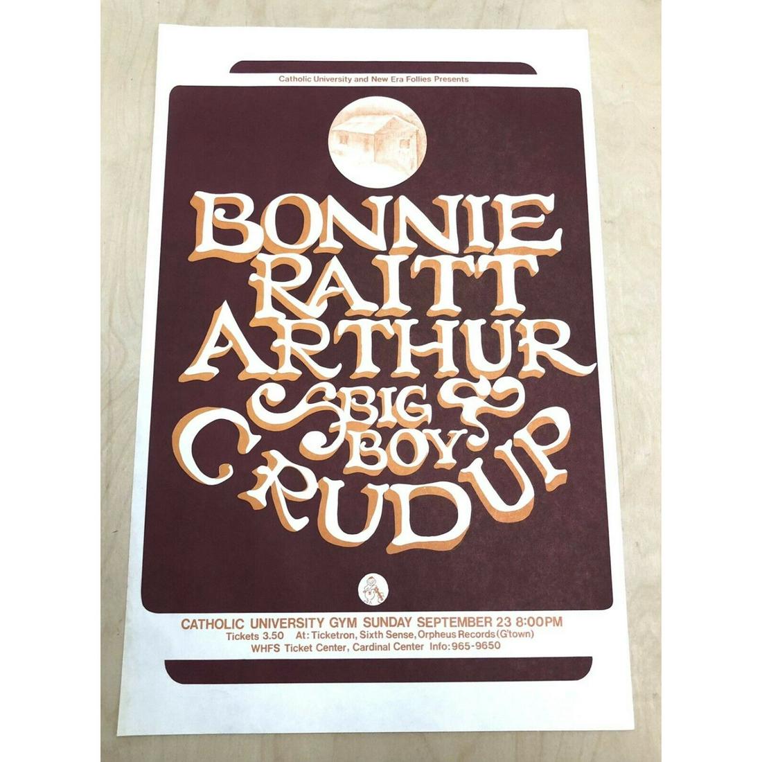 Vintage Arthur â€œBig Boyâ€ Crudup Concert Poster (Elvis) (11x17): Vintage Arthur â€œBig Boy” Crudup Concert Poster (Elvis) (11x17)