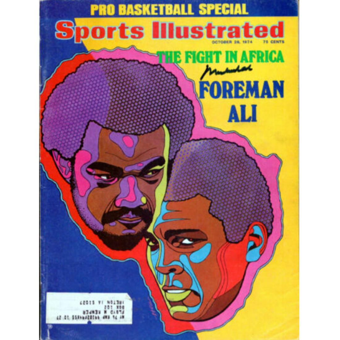 Muhammad Ali Signed Sports Illustrated Magazine (PSA LOA) (1 of 1)