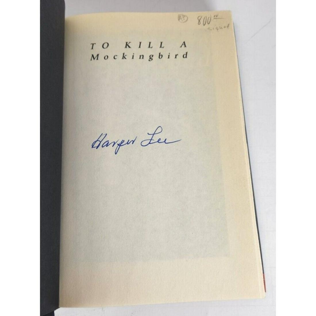 1995 To Kill a Mockingbird SIGNED by Harper Lee 35th Anniversary Ed. Hardcover (1 of 2)