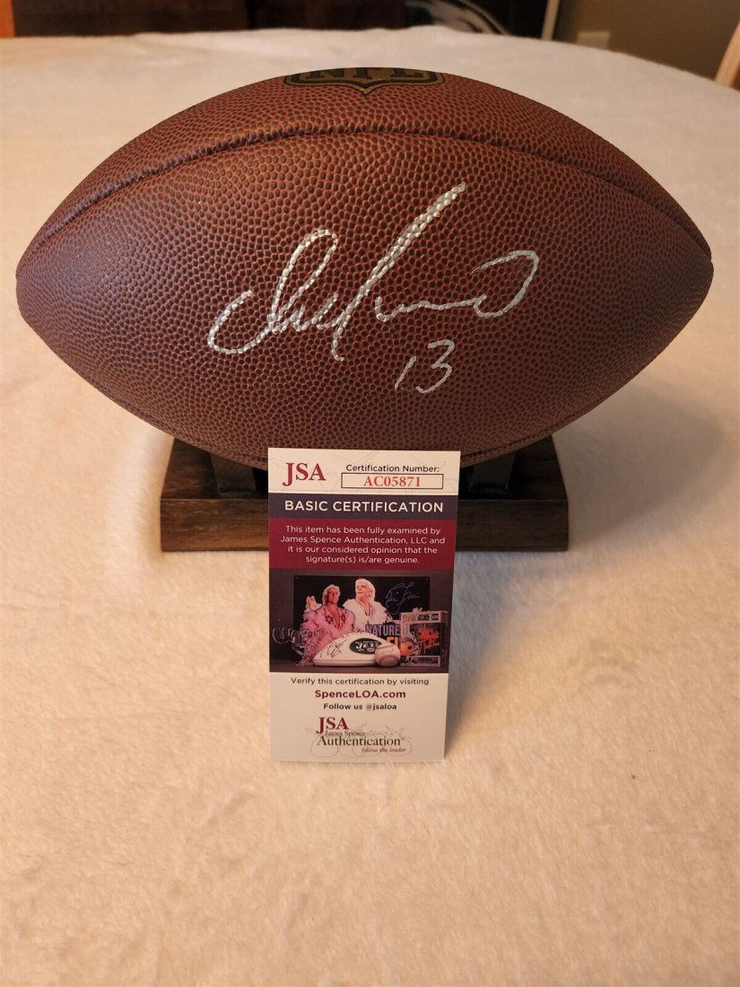 DAN MARINO Signed Full Size Football (JSA COA) (1 of 1)