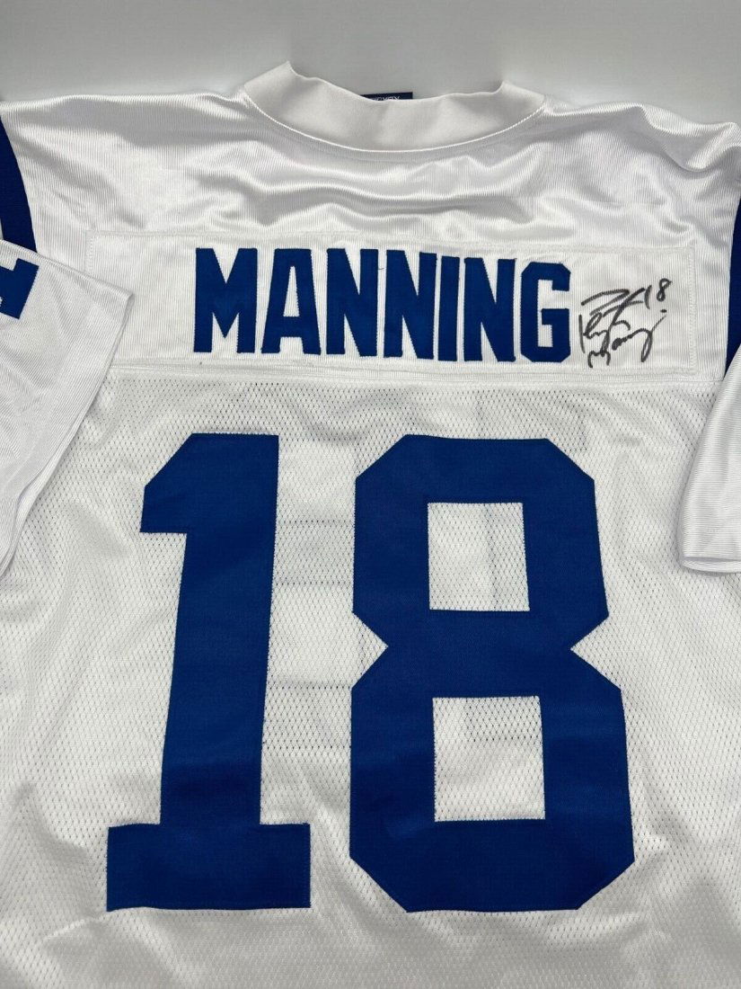 Peyton Manning Signed Authentic Jersey (JSA LOA) (1 of 3)
