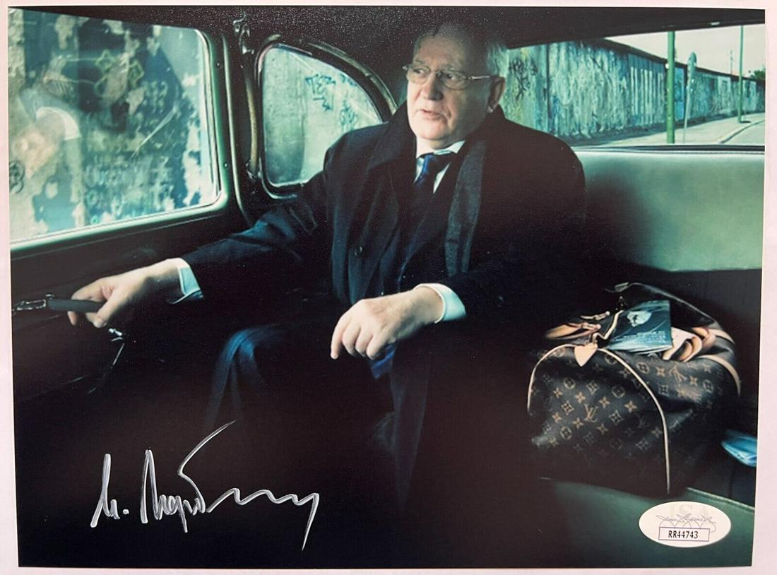Mikhail Gorbachev SIGNED 6x8" Photo #7 (JSA COA) (1 of 1)