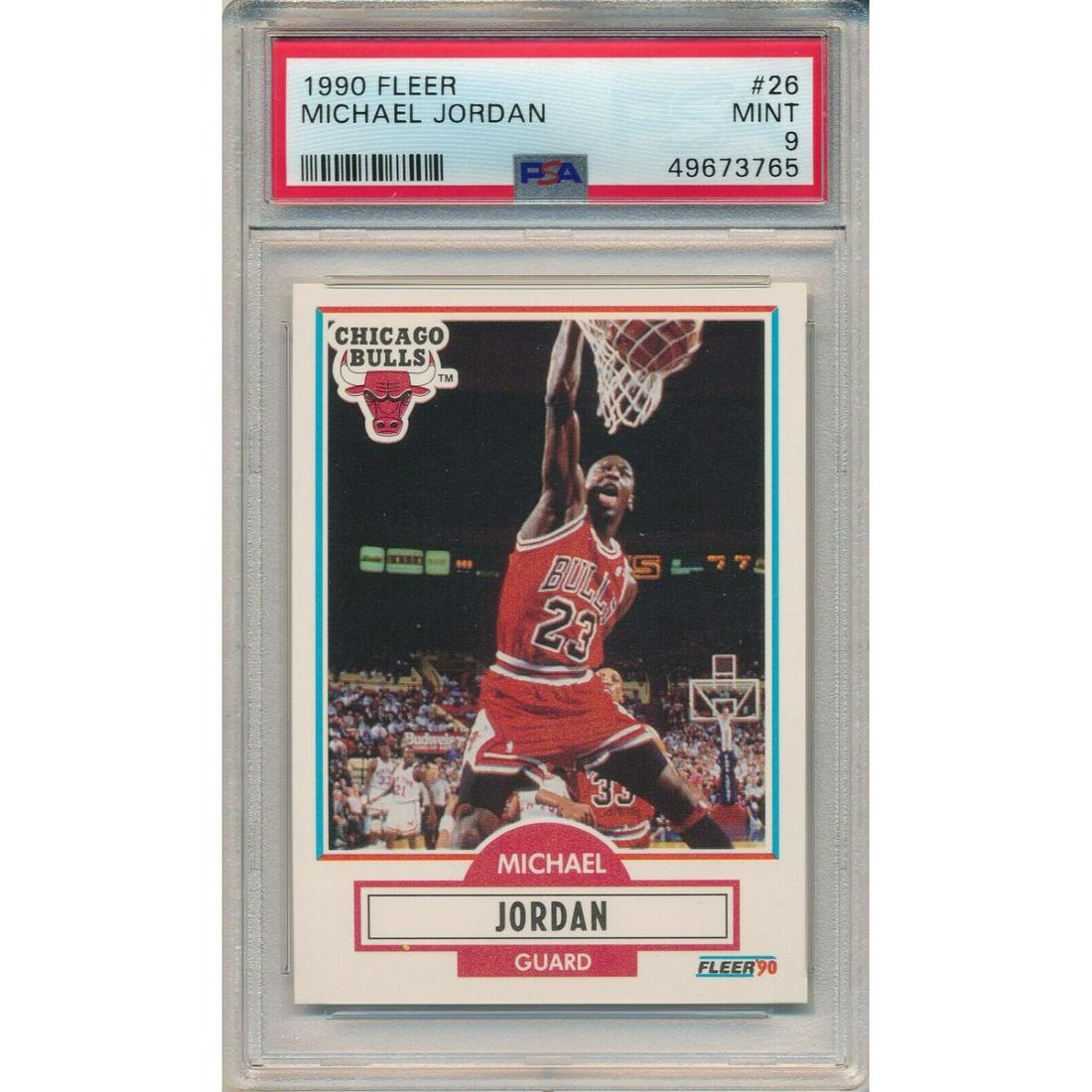 1990 Fleer Michael Jordan #26 PSA 9 (1 of 1)