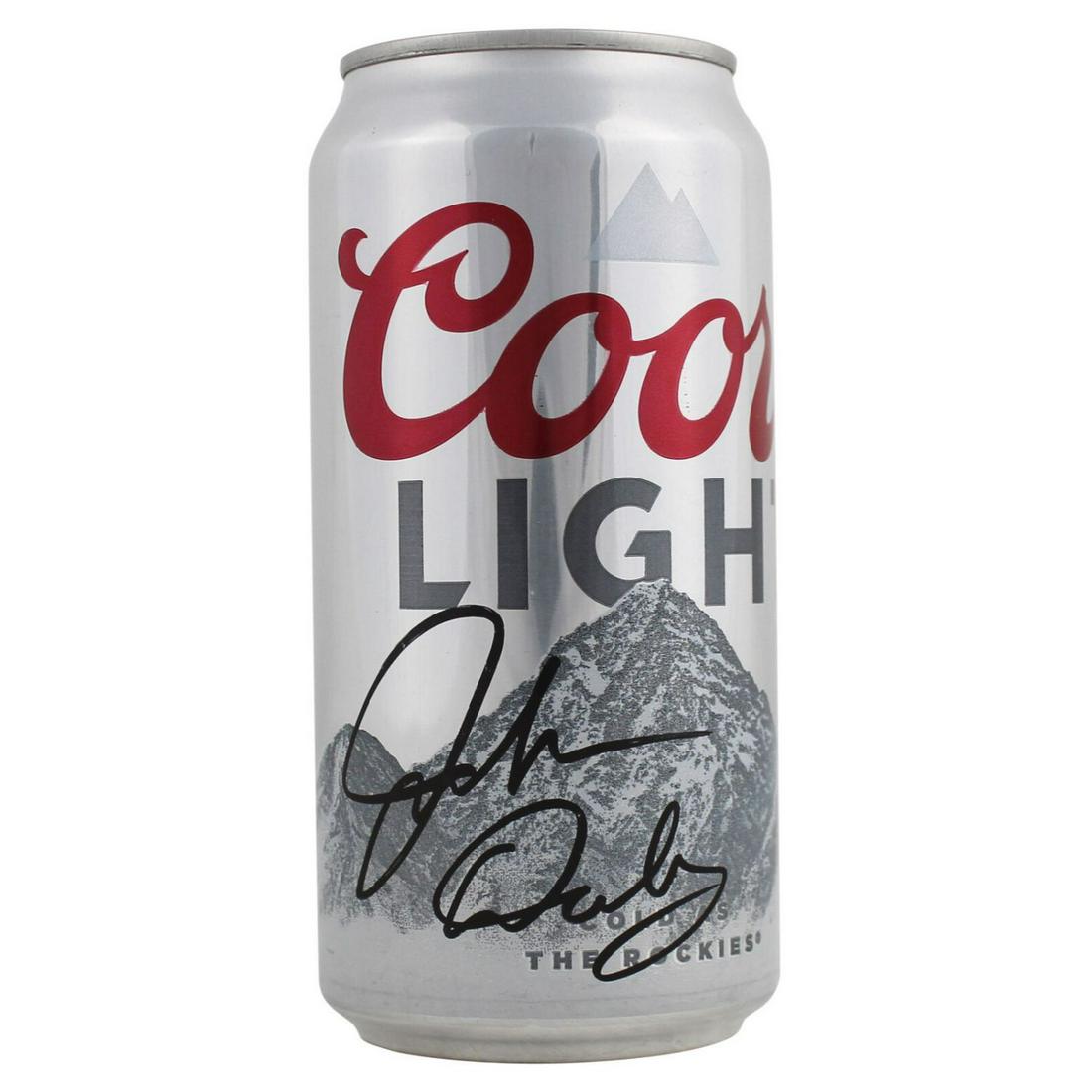John Daly Signed Coors Light Can (BAS COA) (1 of 2)