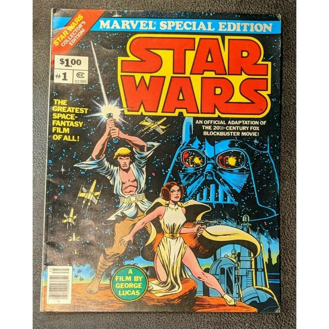 Vintage 1977 Marvel Star Wars Oversized Large Giant Edition Comic Book #1 (1 of 2)