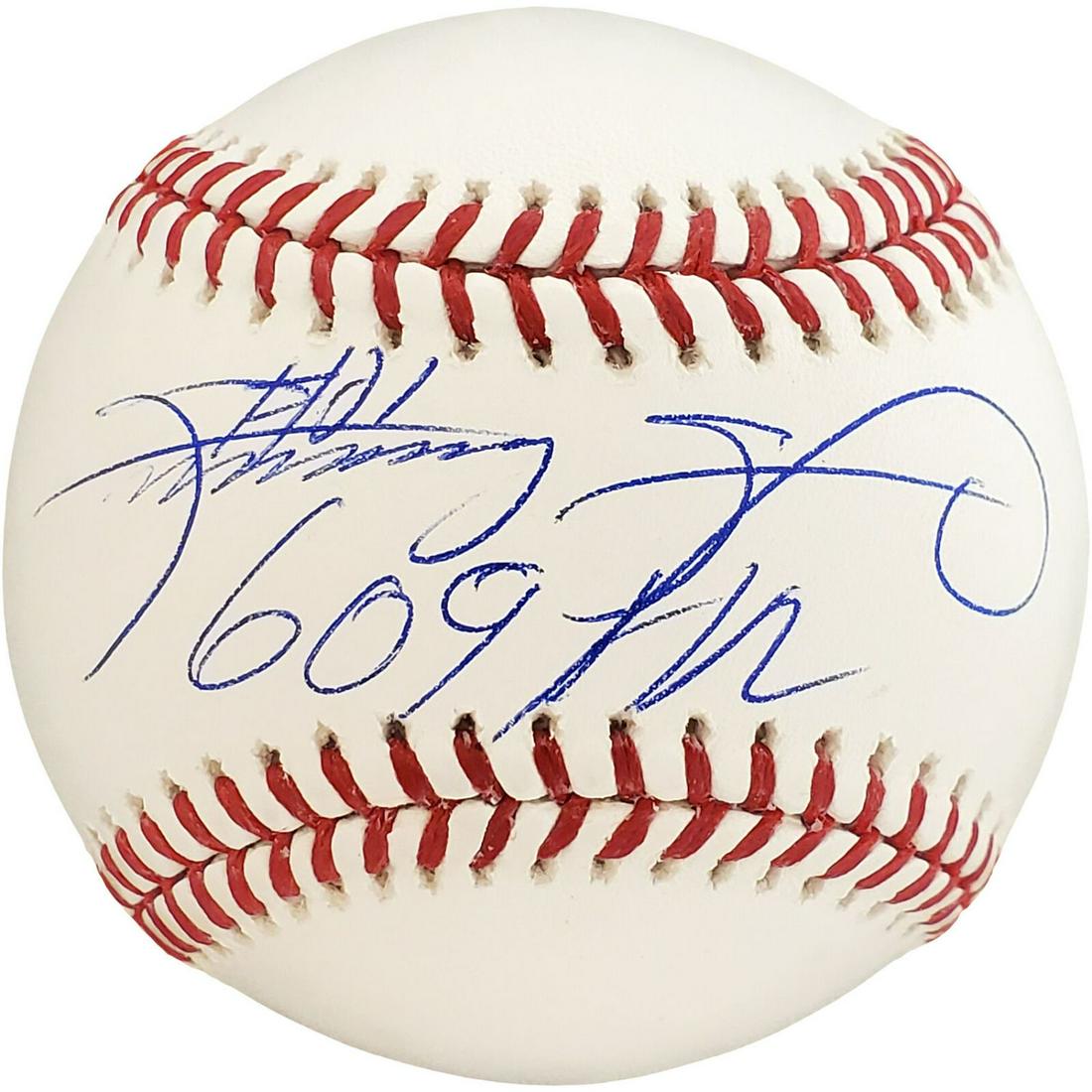 SAMMY SOSA SIGNED MLB BASEBALL CHICAGO CUBS "609 HR" (BAS COA) (1 of 1)