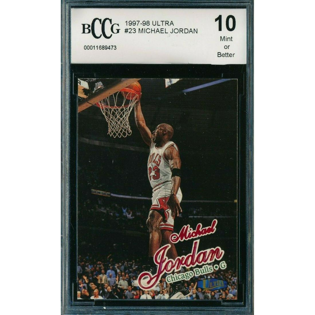MICHAEL JORDAN 1997-98 FLEER ULTRA BCCG 10 (1 of 1)