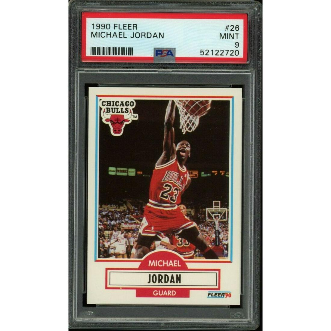 1990 Fleer Michael Jordan PSA 9 #26 (1 of 1)