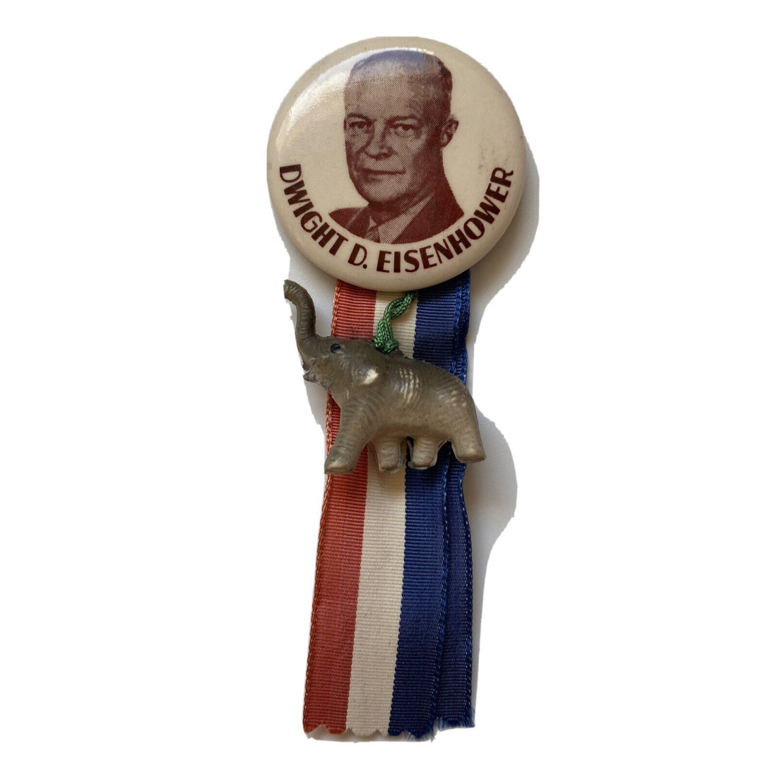 1953 President Dwight Eisenhower Inauguration Inaugural Button Ribbon Charm Pin (1 of 1)