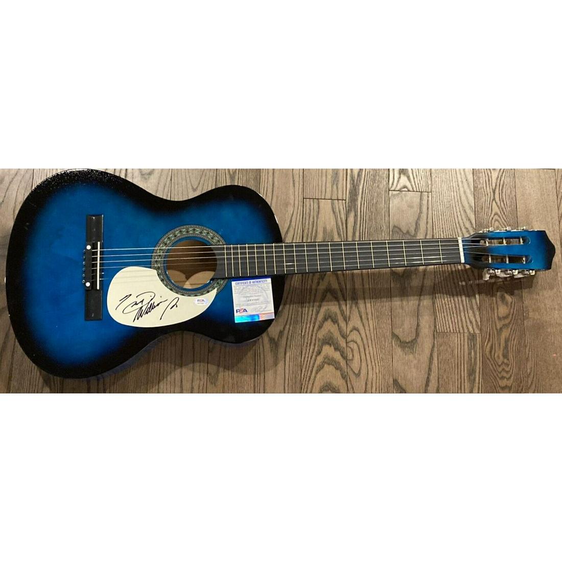 Hank Williams Jr. Signed Full Size Acoustic Guitar (PSA COA) (1 of 1)