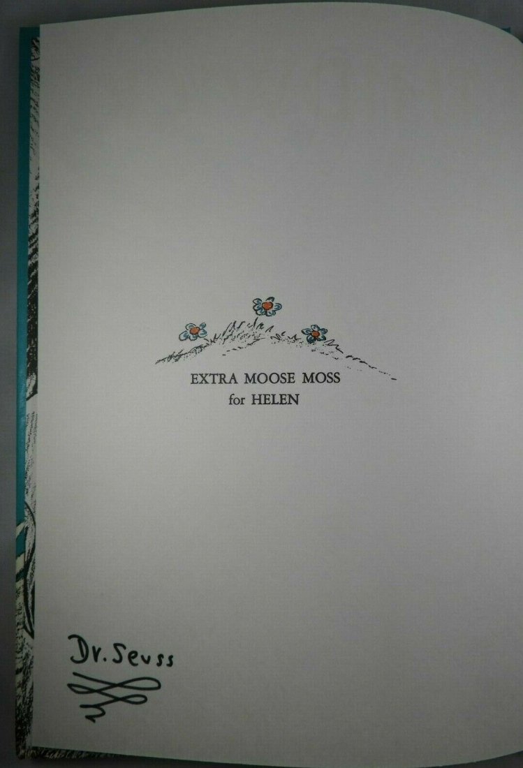 Thidwick Big-Hearted Moose SIGNED by Dr. Seuss (JSA LOA) (1 of 3)