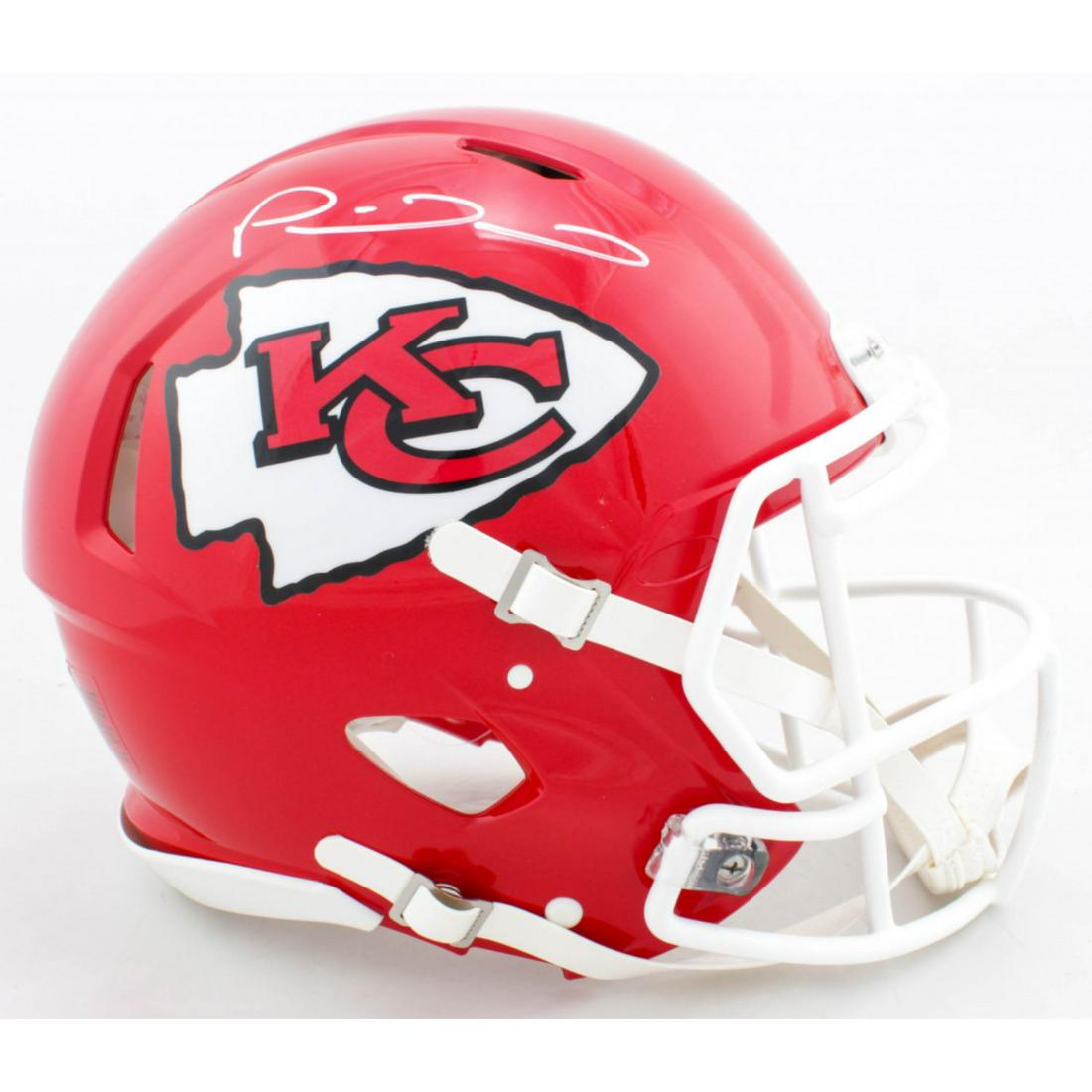 Patrick Mahomes Signed Kansas City Chiefs Full-Size Authentic On-Field Speed Helmet (JSA COA) (1 of 2)
