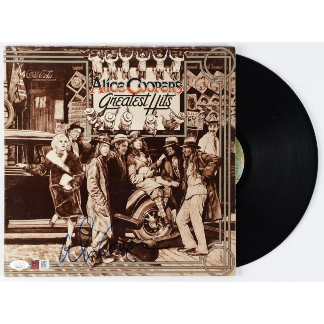 Alice Cooper Signed "Greatest Hits" Vinyl Record Album (JSA) (1 of 1)