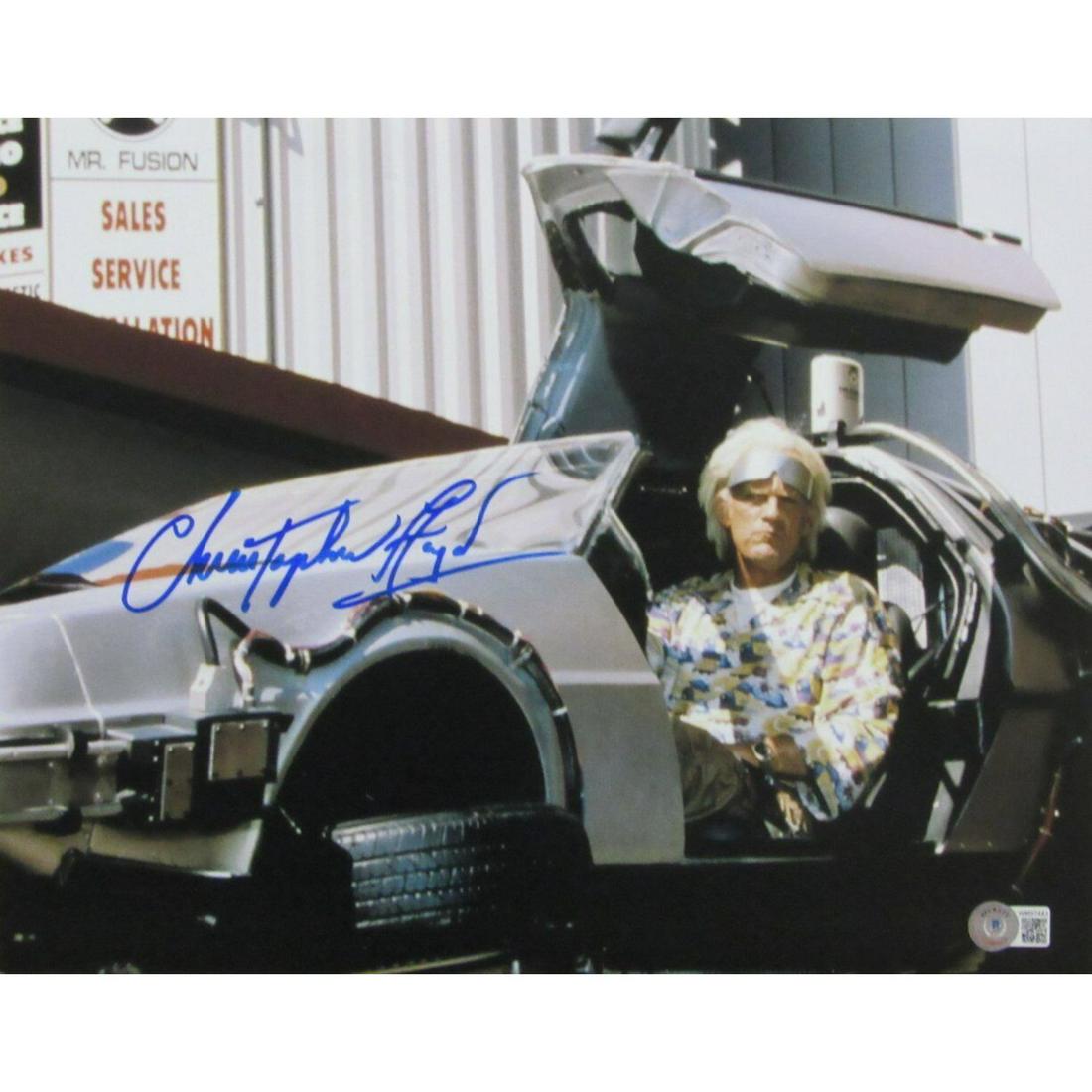 Christopher Lloyd "Back to the Future" Signed 11x14 Photo (BAS COA) (1 of 1)