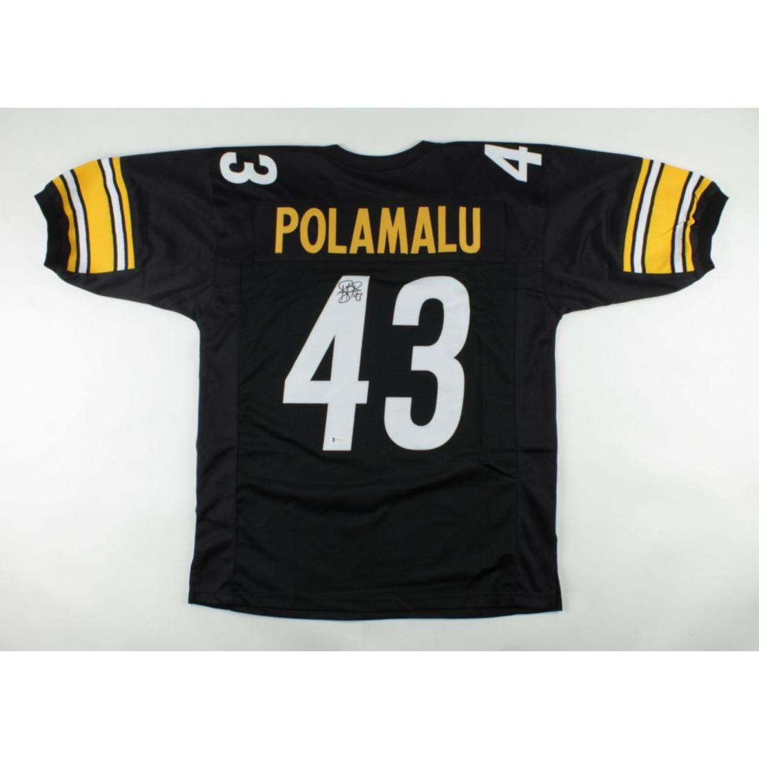 Troy Polamalu Signed Jersey (Beckett COA) (1 of 1)
