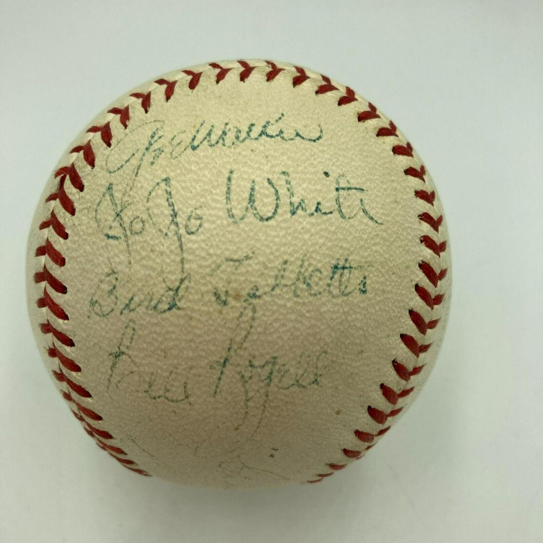 1937 Detroit Tigers Team Signed Baseball Hank Greenberg (PSA LOA) (1 of 2)