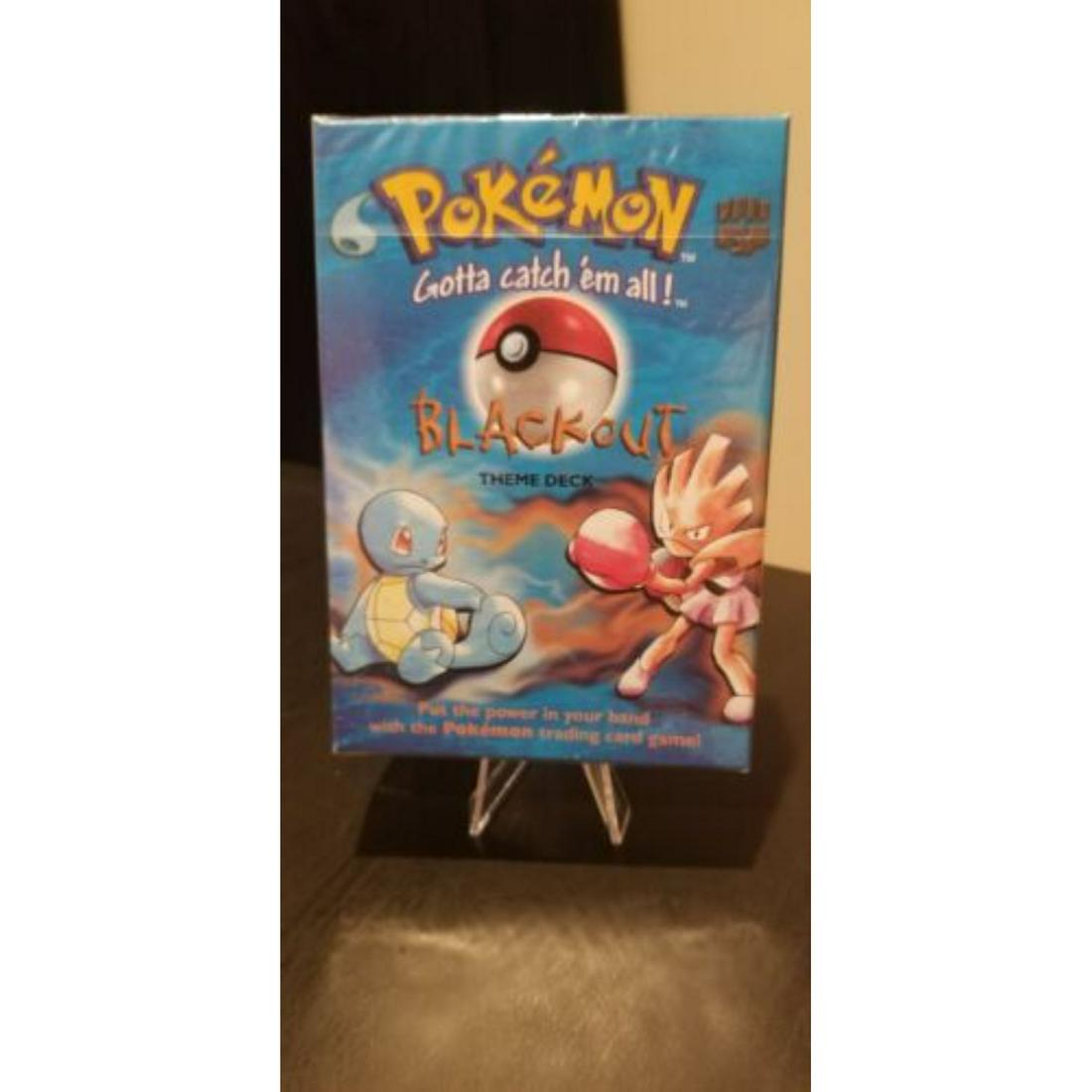 1999 POKEMON FACTORY SEALED BLACKOUT THEME DECK WOTC (1 of 1)