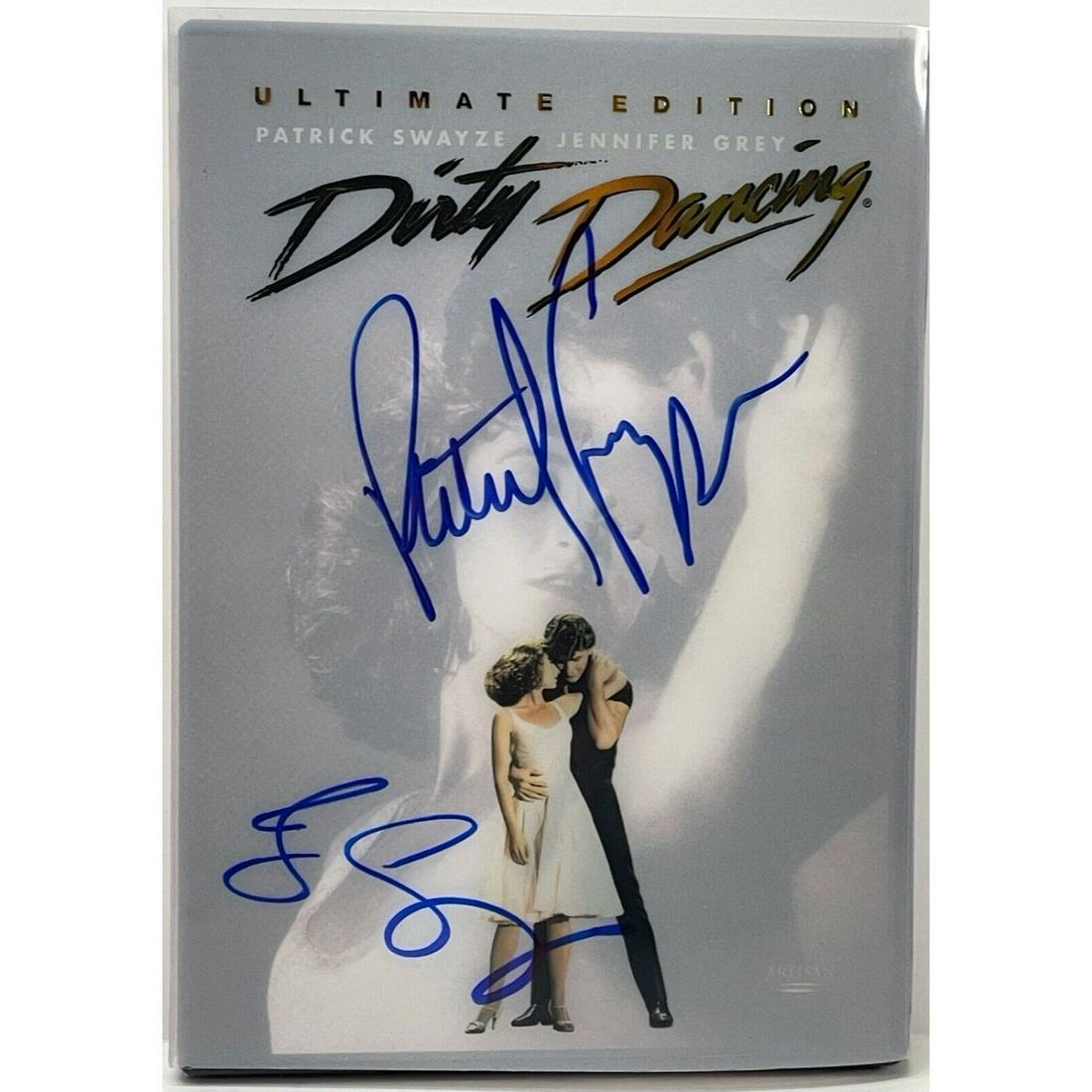 PATRICK SWAYZE JENNIFER GREY Signed Dirty Dancing DVD (JSA COA) (1 of 3)