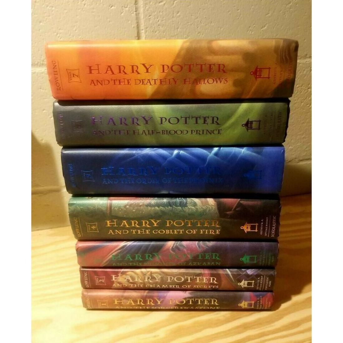 Harry Potter Complete Hardcover Set Books 1-7 Set First Edition (J.K. Rowling) (1 of 1)
