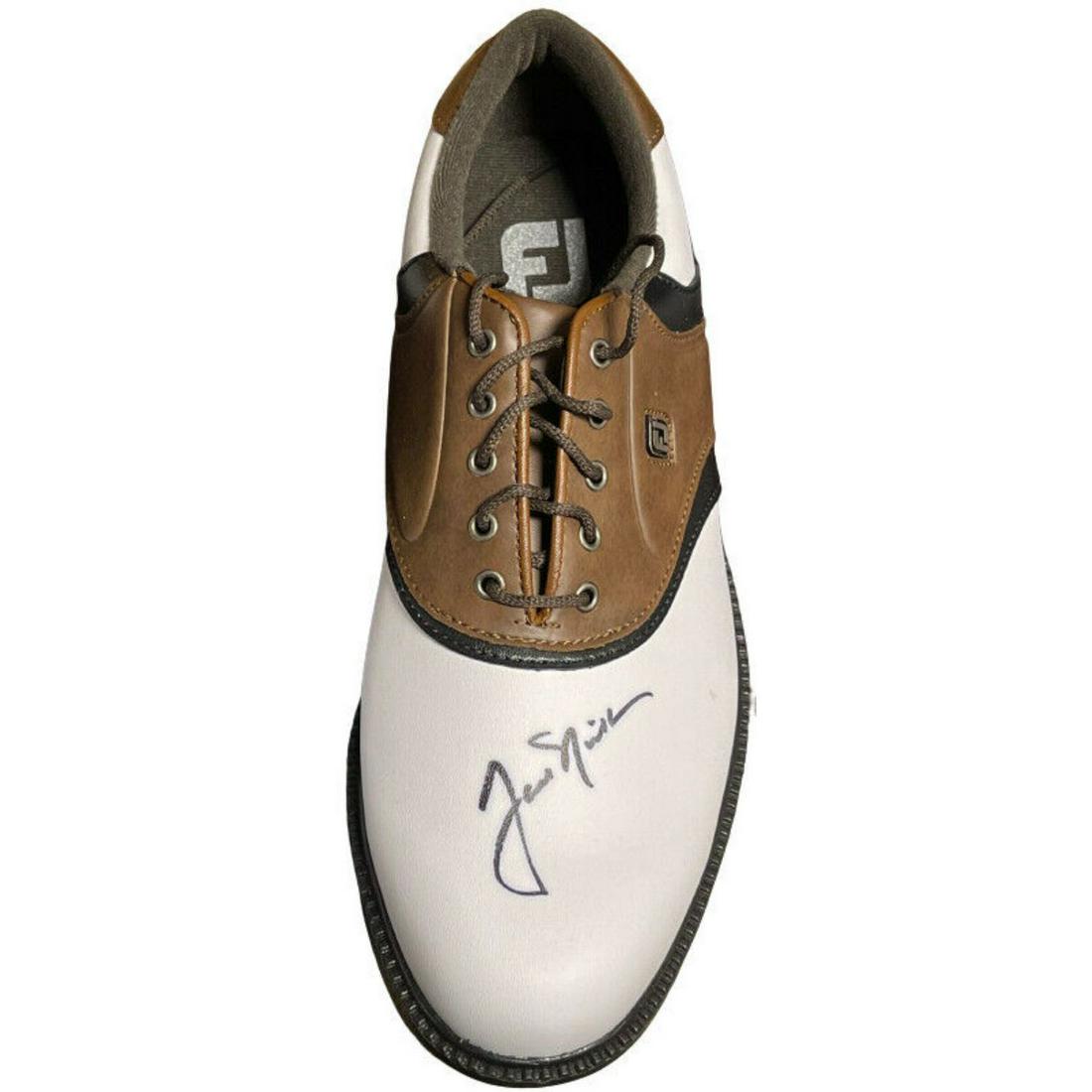 Jack Nicklaus signed FootJoy Originals Left Golf Cleat Size 9 (JSA LOA) (1 of 2)