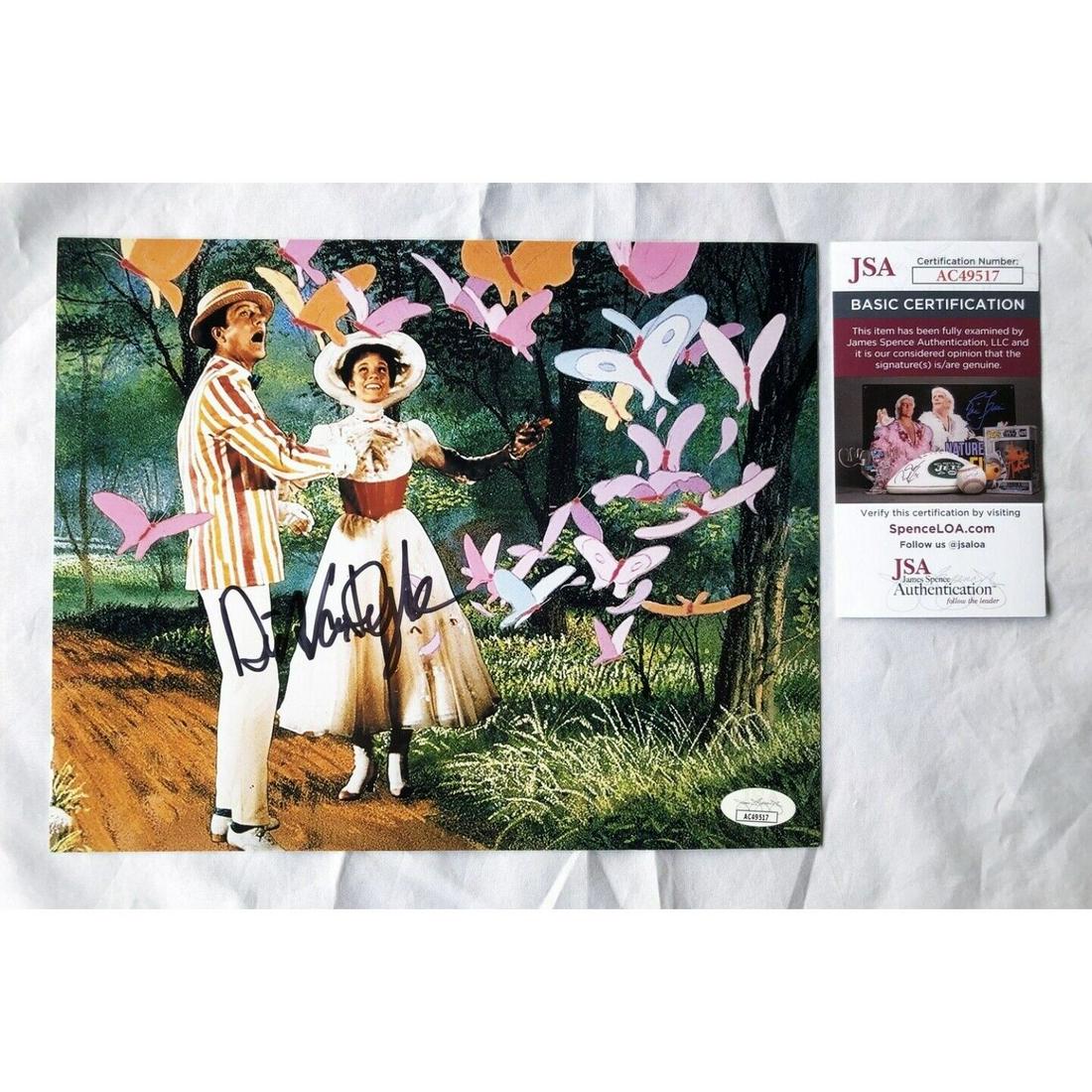 Dick Van Dyke Signed 8x10 Photo Mary Poppins (JSA COA) (1 of 1)