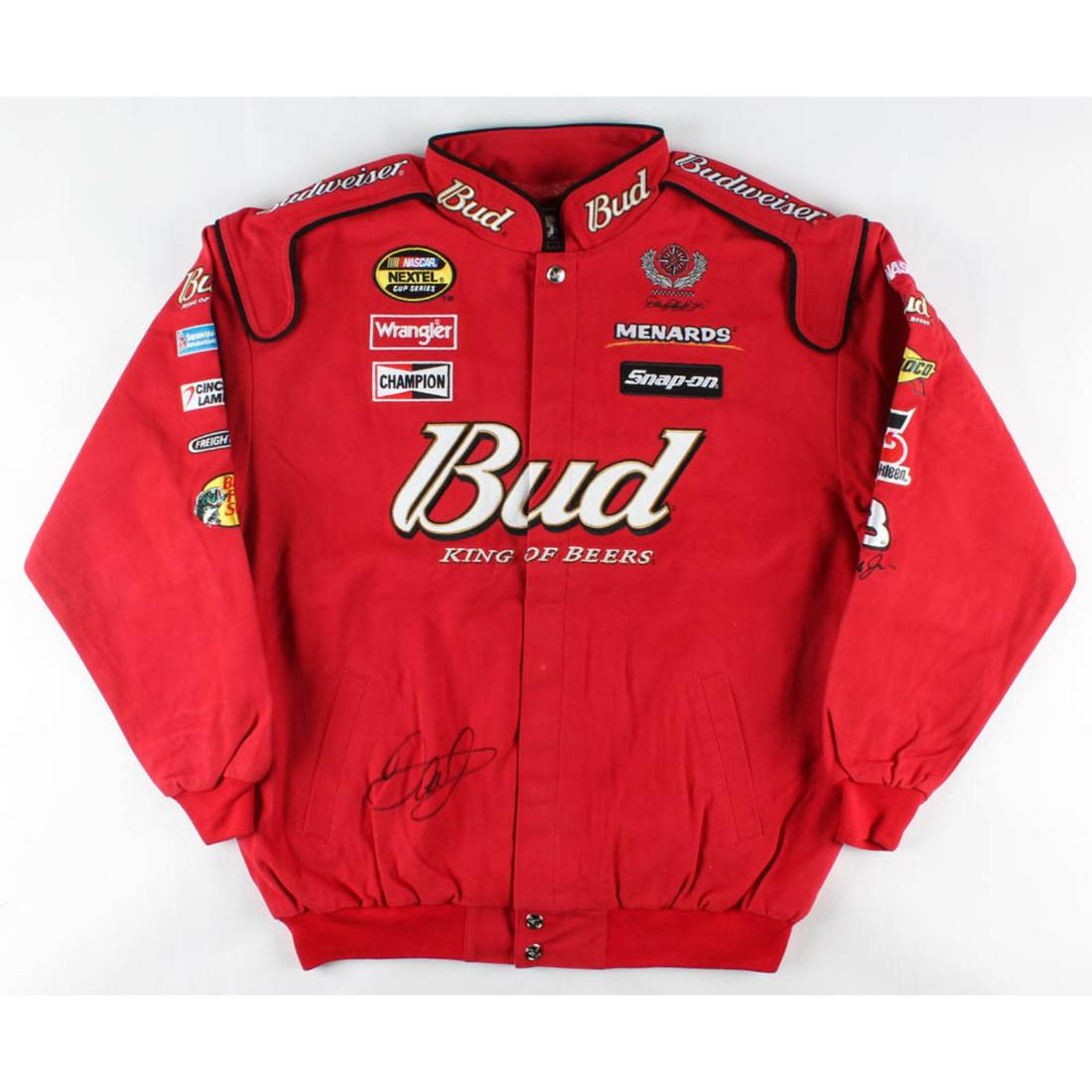 Dale Earnhardt Jr. Signed Budweiser Chase Authentic Driver's Suit / Jacket (Dale Jr. Hologram & COA) (1 of 1)