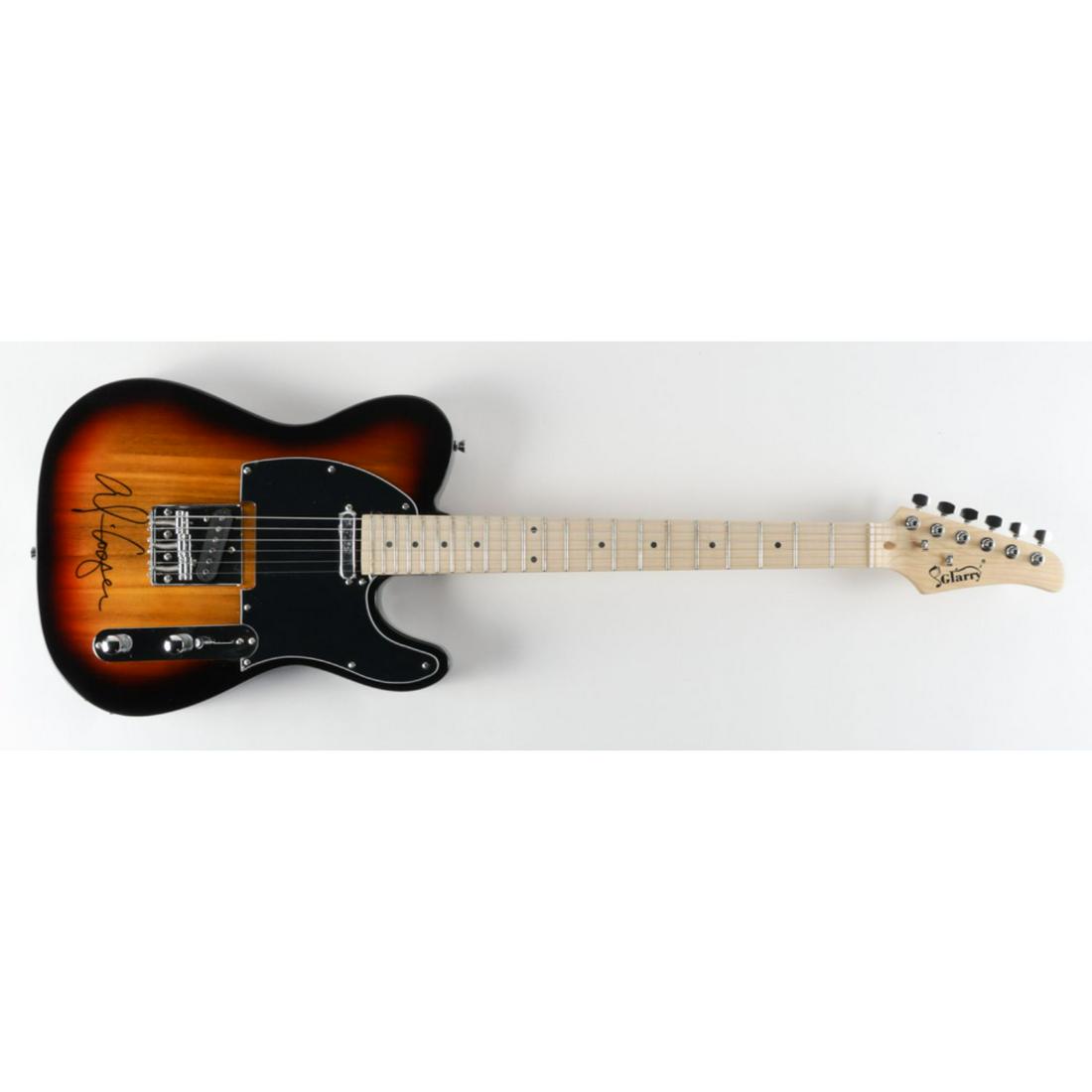 Alice Cooper Signed Full-Size Electric Guitar (JSA & PA): Alice Cooper Signed Full-Size Electric Guitar (JSA & PA)