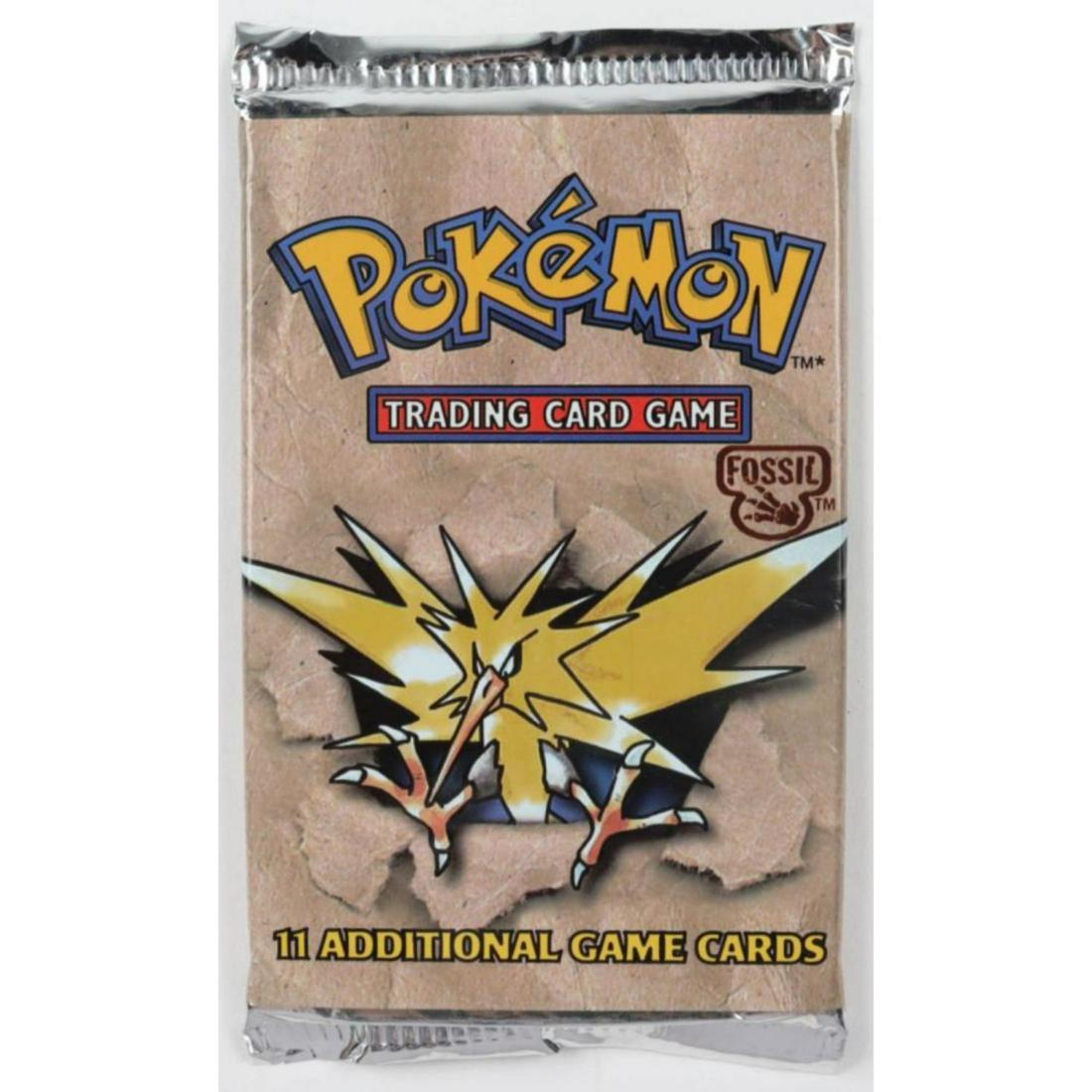 Pokemon Base Set Fossil Booster Pack with (11) Cards: Pokemon Base Set Fossil Booster Pack with (11) Cards